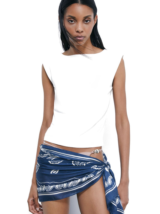 Patrizia Pepe T-Shirt Donna - Bianco Ottico