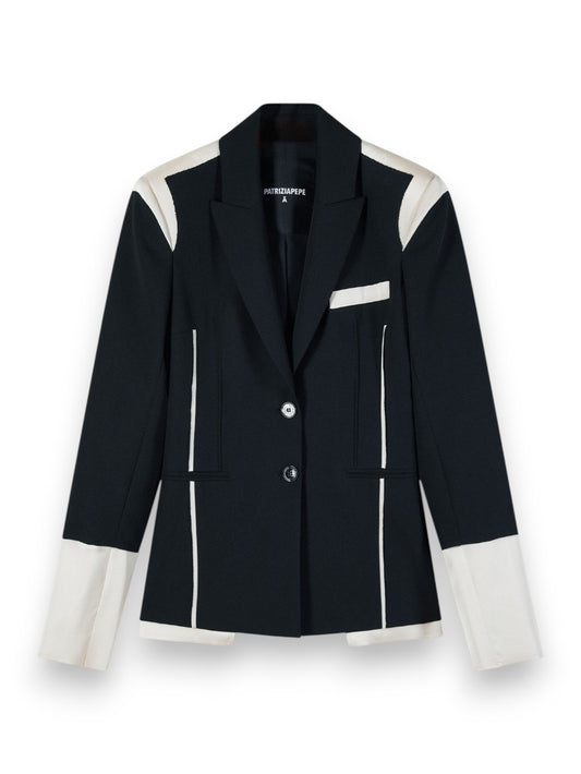 Patrizia Pepe Capospalla Donna - Nero-Beige