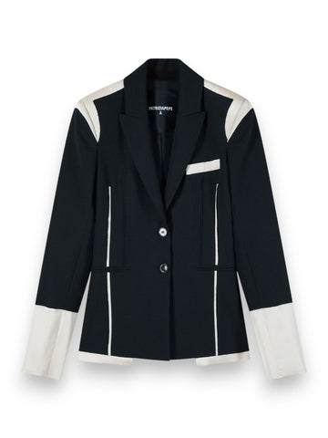 Patrizia Pepe Capospalla Donna - Nero-Beige