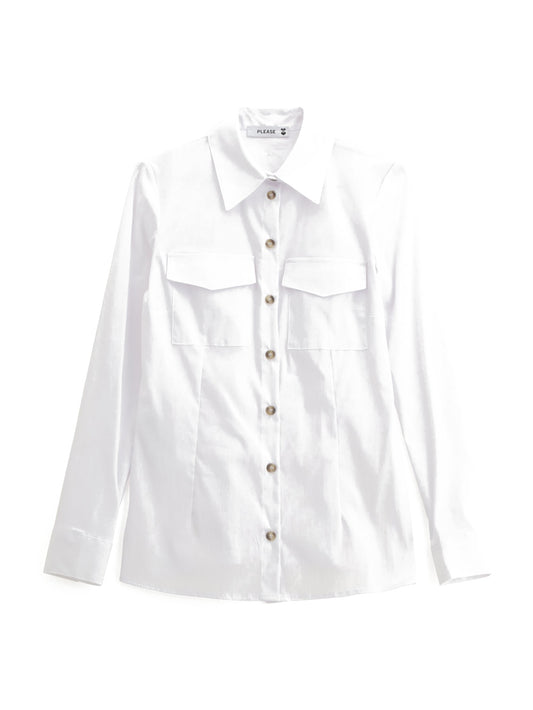 Please Camicie Donna - Bianco