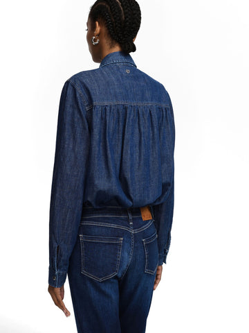 Please Camicie Donna - Blu Denim