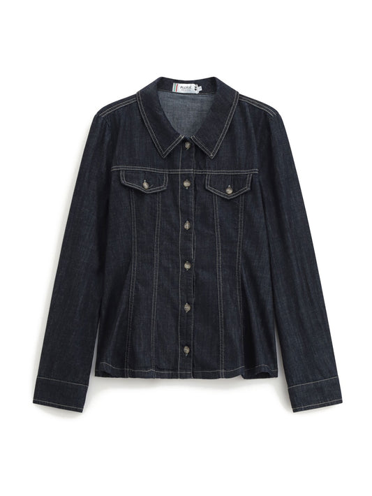 Please Camicie Donna - Blu Denim