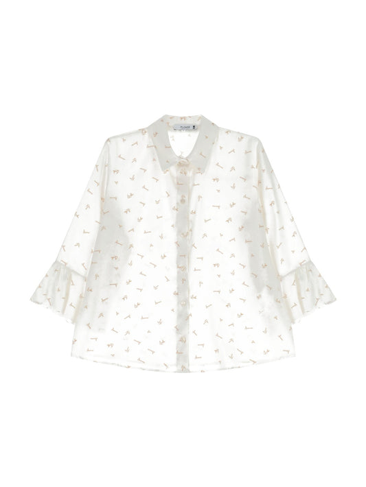 Please Camicia Donna - Latte