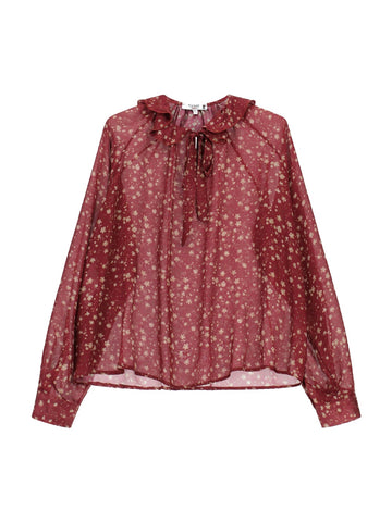 Please Camicia Donna - Bordeaux