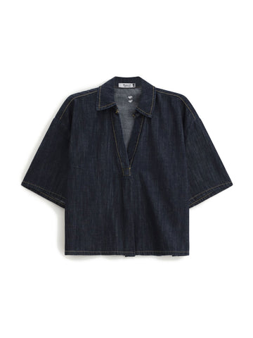Please Camicie Donna - Blu Denim