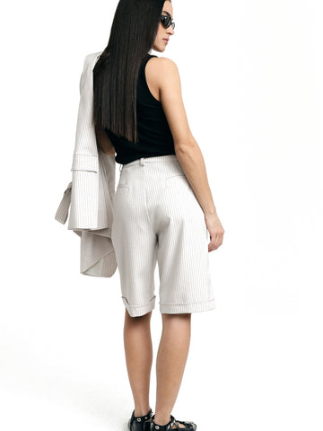 Please Shorts Donna - Gesso