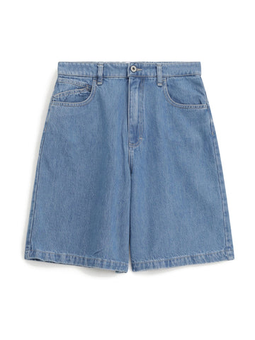 Please Shorts Donna - Blu Denim