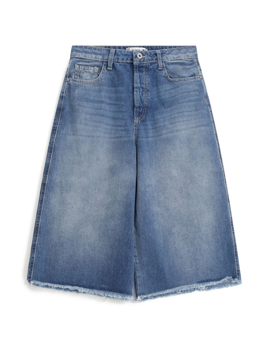 Please Shorts Donna - Blu Denim