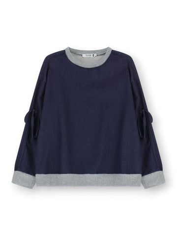 Please Felpe Donna - Blu Denim