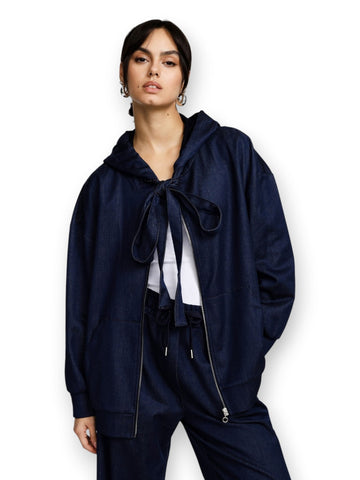 Please Felpe Donna - Blu Denim