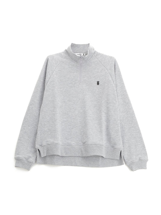 Please Felpe Donna - Grigio Melange