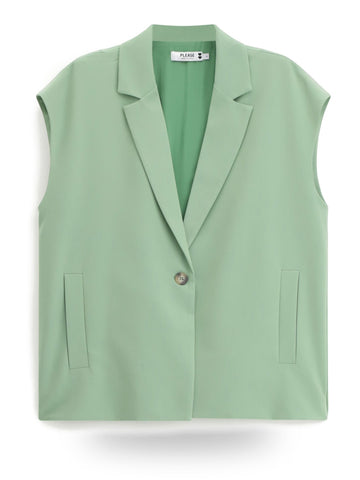 Please Gilet Donna - Menta