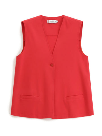 Please Gilet Donna - Rosso