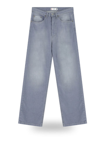 Please Pantaloni Donna - Grigio Denim