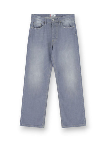Please Pantaloni Donna - Grigio Denim