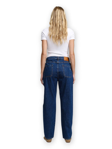 Please Pantaloni Donna - Blu Denim