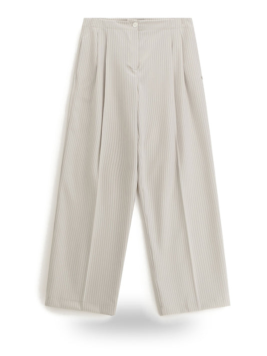 Please Pantaloni Donna - Gesso
