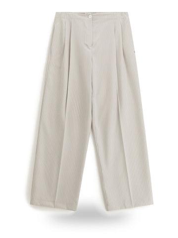 Please Pantaloni Donna - Gesso