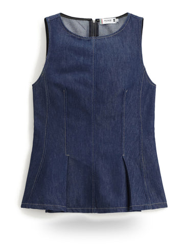 Please T-Shirt Donna - Blu Denim