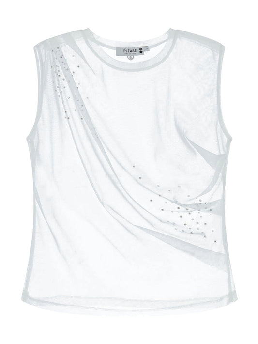 Please T-Shirt Donna - Panna