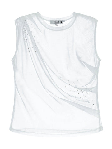 Please T-Shirt Donna - Panna