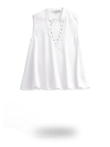 Please T-Shirt Donna - Bianco