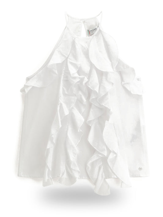 Please T-Shirt Donna - Bianco