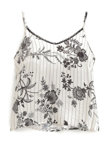 Please T-Shirt Donna - Panna/Grigio