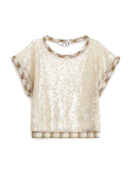 Please T-Shirt Donna - Beige