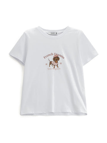 Please T-Shirt Donna - Bianco