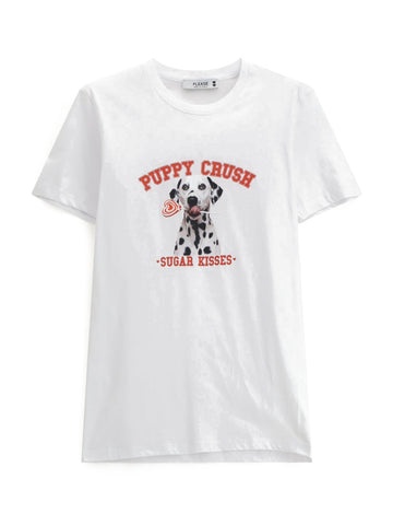 Please T-Shirt Donna - Bianco