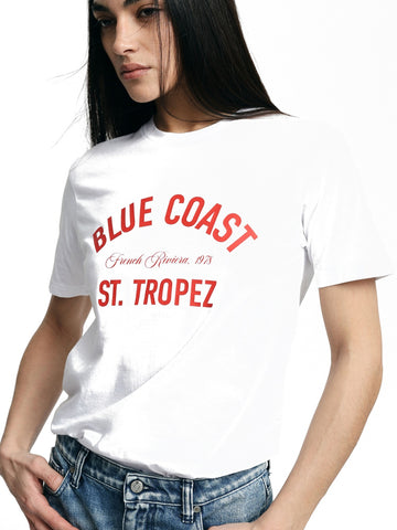 Please T-Shirt Donna - Bianco