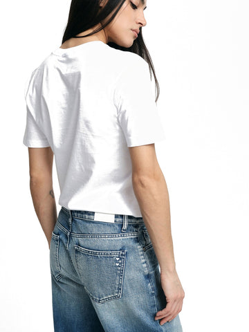 Please T-Shirt Donna - Bianco