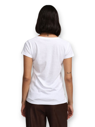Please T-Shirt Donna - Bianco