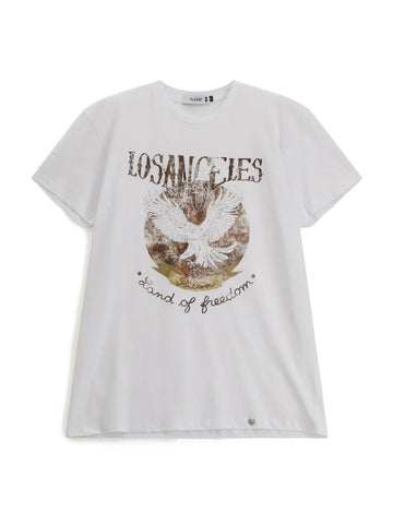 Please T-Shirt Donna - Bianco