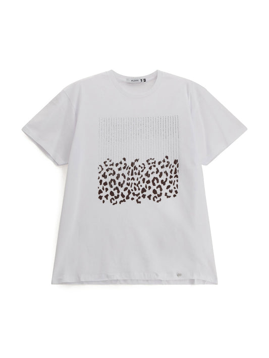 Please T-Shirt Donna - Bianco
