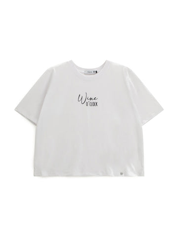Please T-Shirt Donna - Bianco