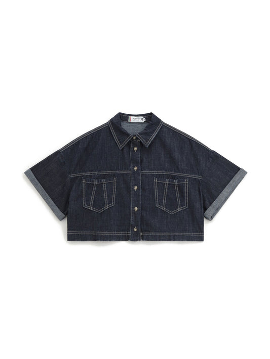 Please Capospalla Donna - Blu Denim