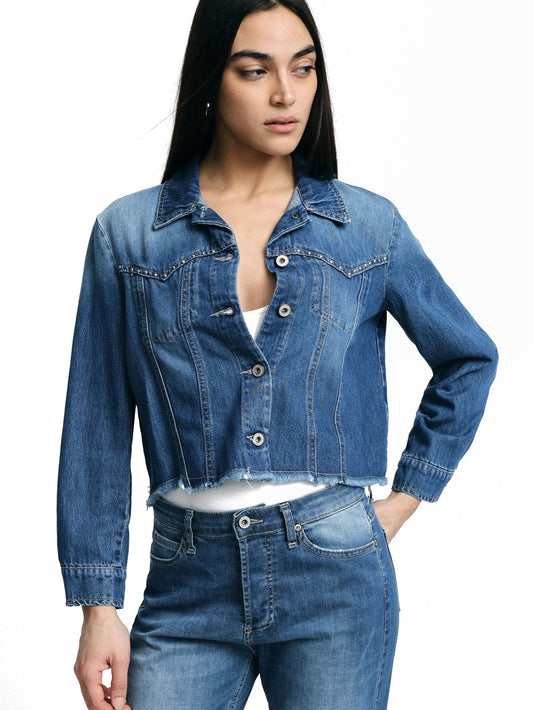 Please Capospalla Donna - Blu Denim