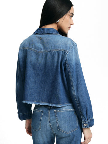 Please Capospalla Donna - Blu Denim
