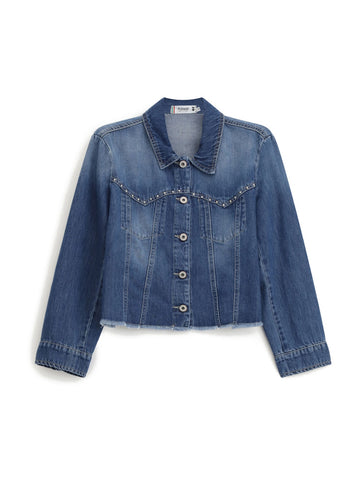Please Capospalla Donna - Blu Denim