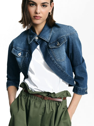 Please Capospalla Donna - Blu Denim