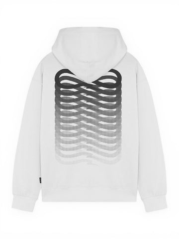 Propaganda Hoodie Ribs - Felpe Uomo - Bianco