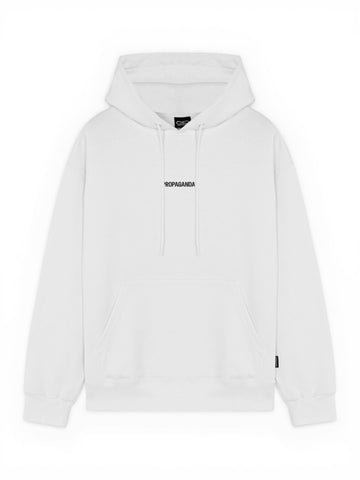 Propaganda Hoodie Ribs Delft - Felpe Uomo - Bianco