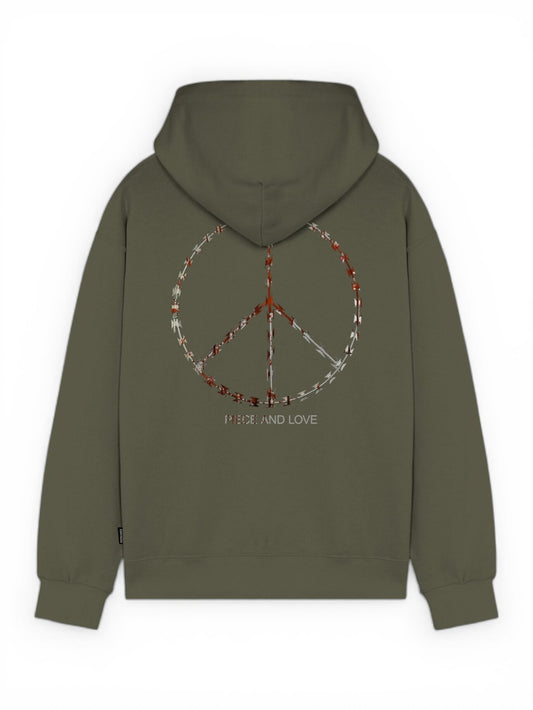Propaganda Zip Hoodie Razor - Felpe Uomo - Concrete