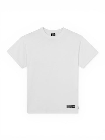 Propaganda T-shirt M/m Label Rust - T-Shirt Uomo - Bianco
