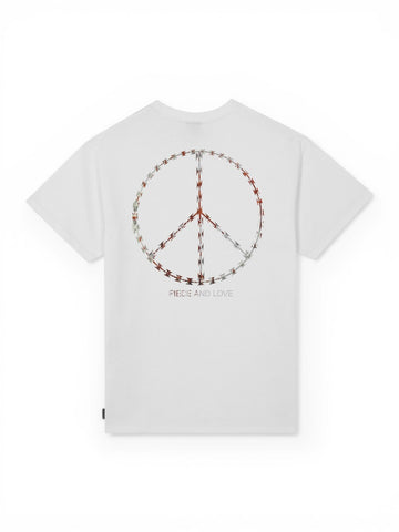 Propaganda T-Shirt M/m Razor - T-Shirt Uomo - Bianco
