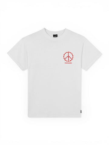 Propaganda T-Shirt M/m Razor - T-Shirt Uomo - Bianco