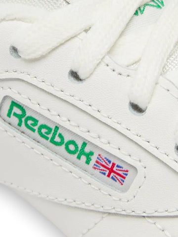 Reebok Club C - Sneakers Bambino - Chalk/Chalk/Glegrn