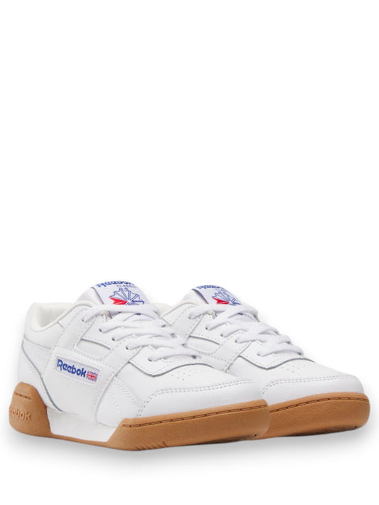 Reebok Workout Plus - Sneakers Bambino - Bianco